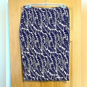 Ann Taylor wrap style midi skirt EUC